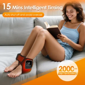 Electric Heating Ankle Guard and Foot Massager